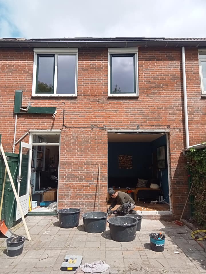 Kozijnproject bij een woning in Assen
