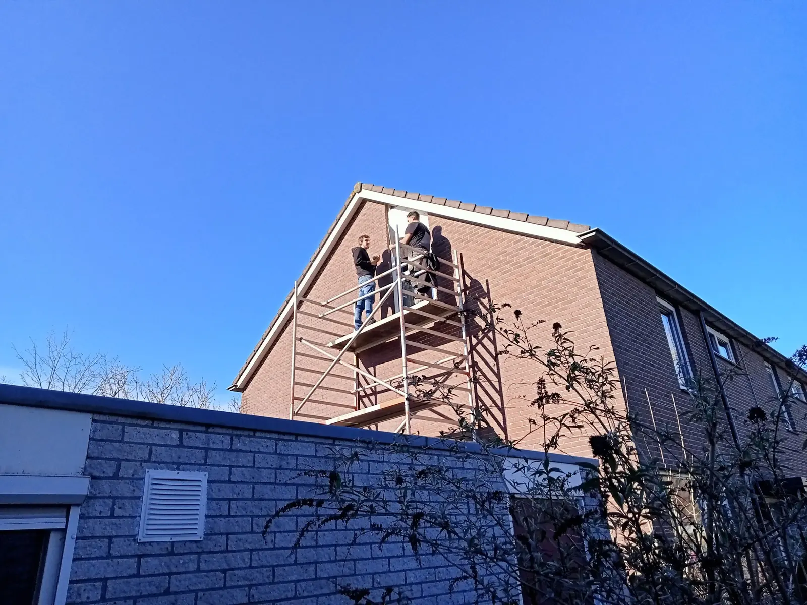 Bestaande woning in Assen met vernieuwde kunststof kozijnen